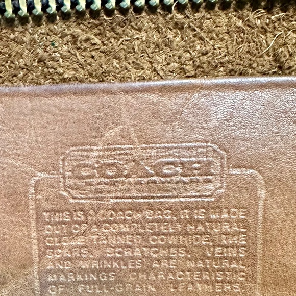 Vintage Coach Bucket Bag Pre-1994 - Picture 7 of 9